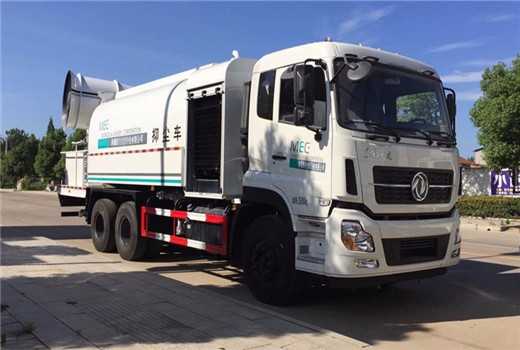 16噸圓罐東風天龍多功能抑塵車、60-120米霧炮車